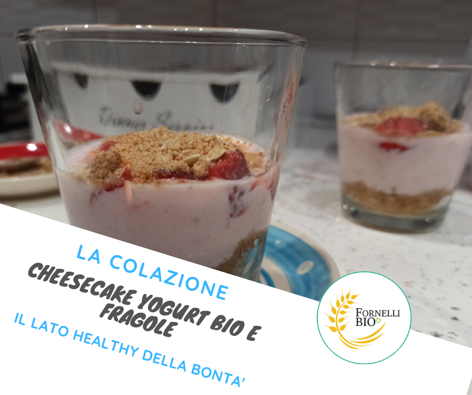 CheeseCake Yogurt Bio e Fragole