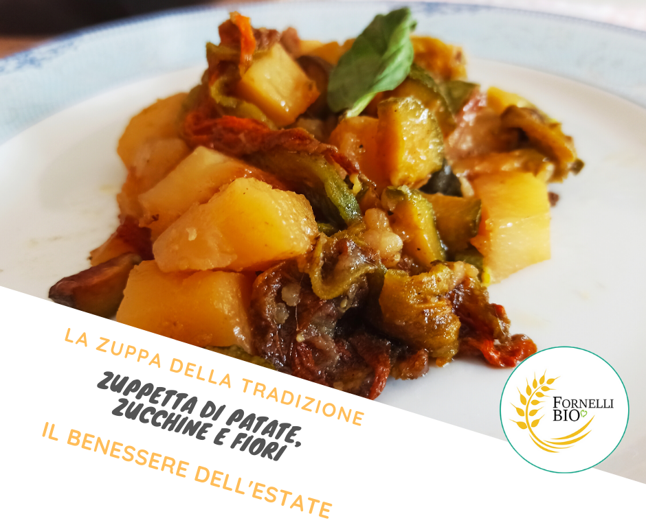 Zuppetta Estiva Di Patate Zucchine E Fiori Fornelli Bio